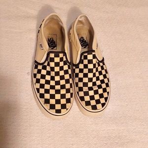 Vans Classic Checkerboard Slip On, Women's Size 7